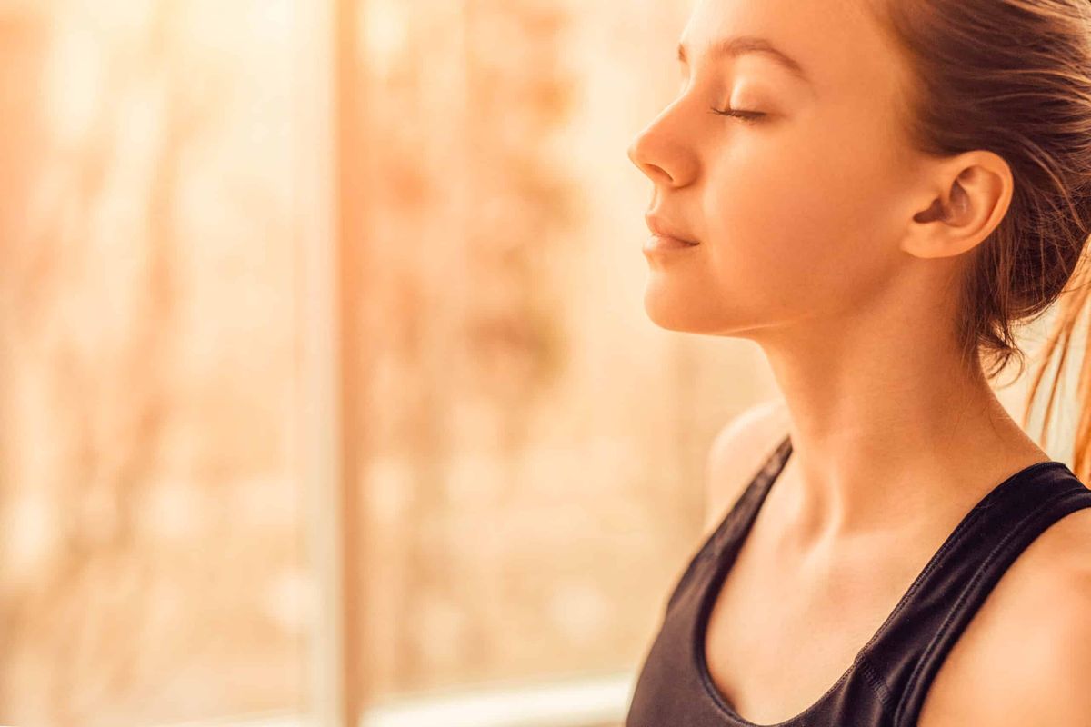 Meditation hilft uns zu entspannen