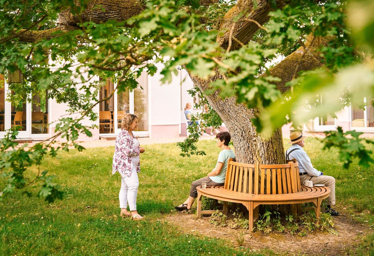 Retreats sind oft in der Natur, weil wir dort so gut entspannen können.