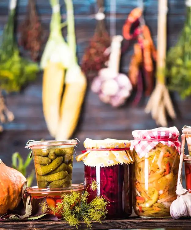 Fermentation mach aus Gemüse Superfoods