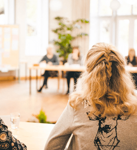 Der Raum für Deine persönliche Entwicklung: Groß, damit große Ideen Platz haben.