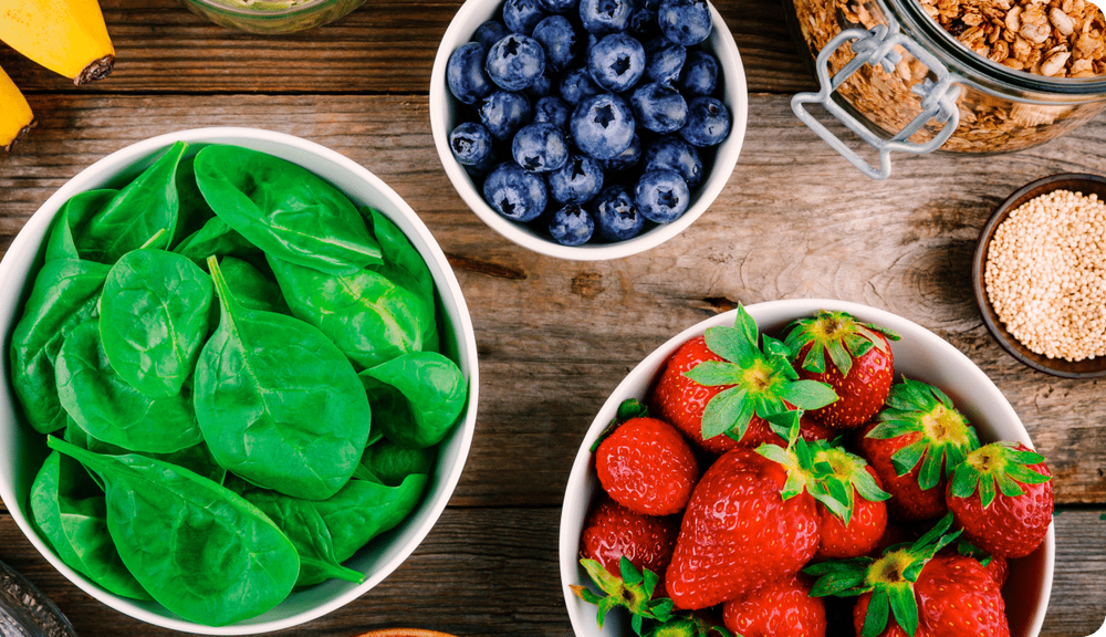 Frische Zutaten und ausgewogene Mahlzeiten – gesunde Ernährung an der Akademie Gesundes Leben.