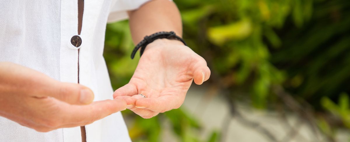 Korrekte Handhaltung beim Qigong