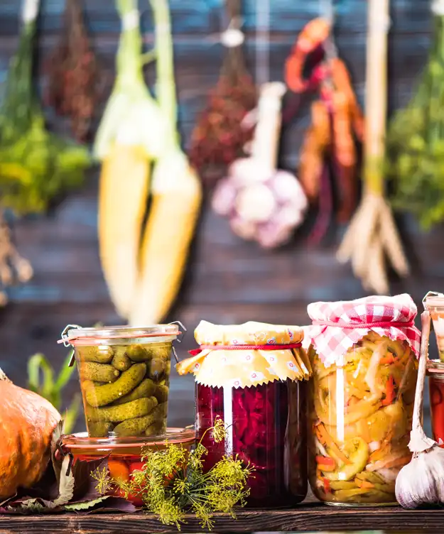 Fermentation mach aus Gemüse Superfoods