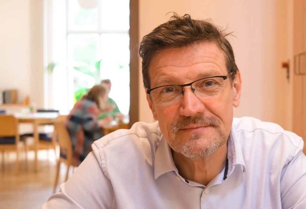 Gespräch mit Martin Rutkowsky im Restaurant