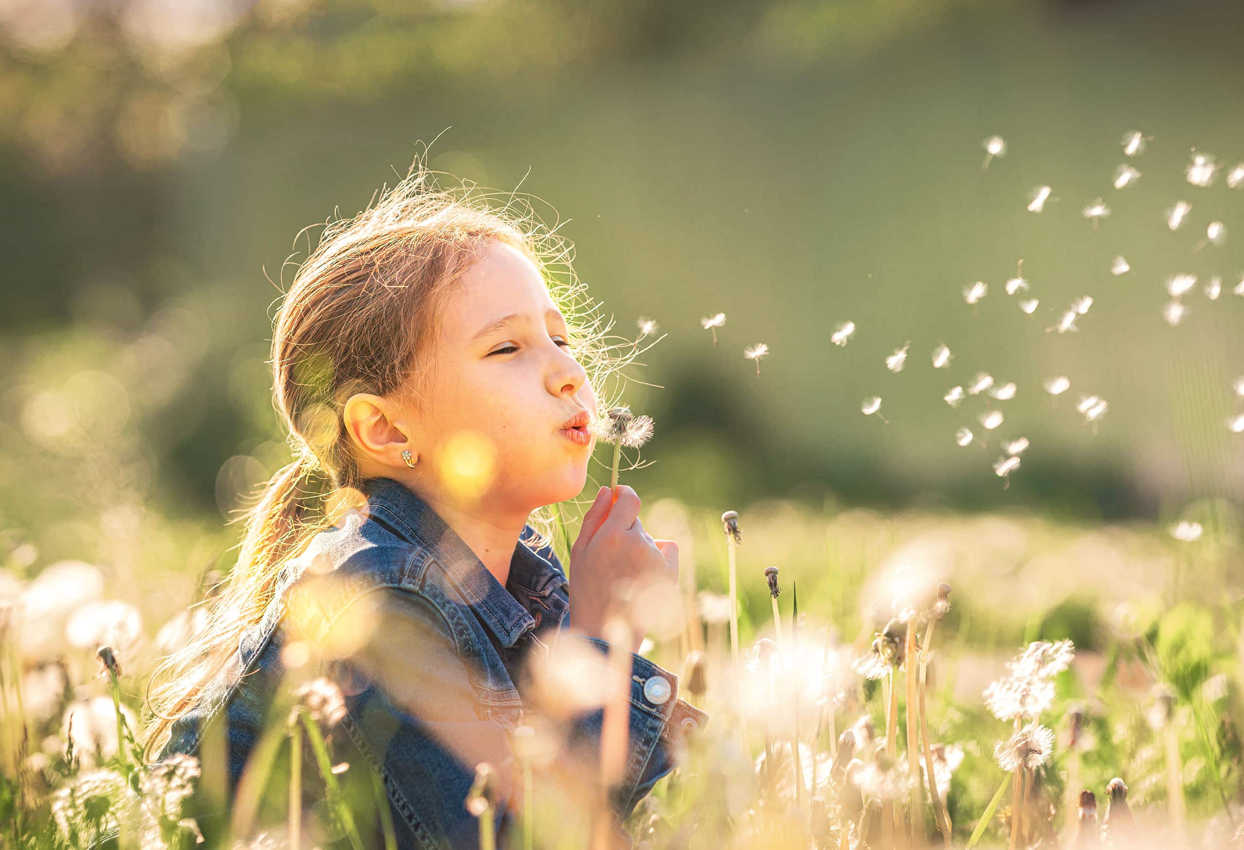 In der Natur können viele Kinder besonders gut entspannen.