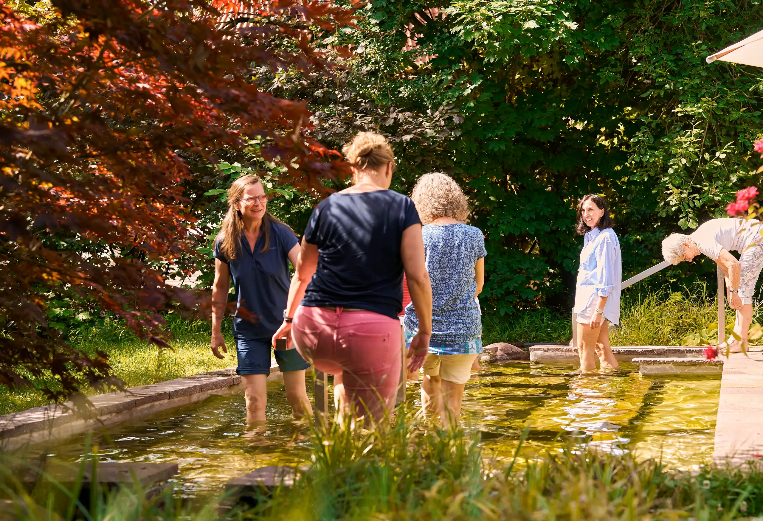 Sommer-Retreat – Erfrischung in der Kneipp-Anlage
