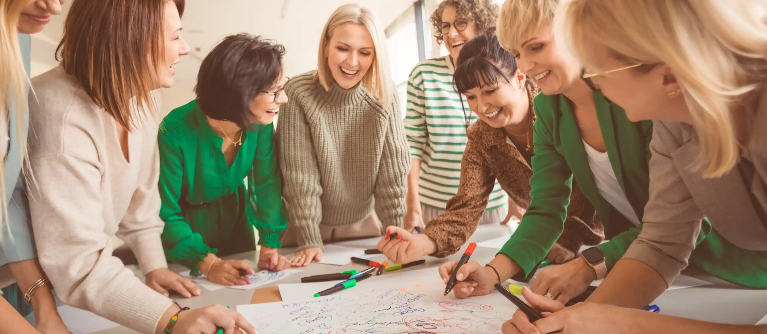 Kreativitätsworkshop für Frtauen die einen Neubeginn wagen