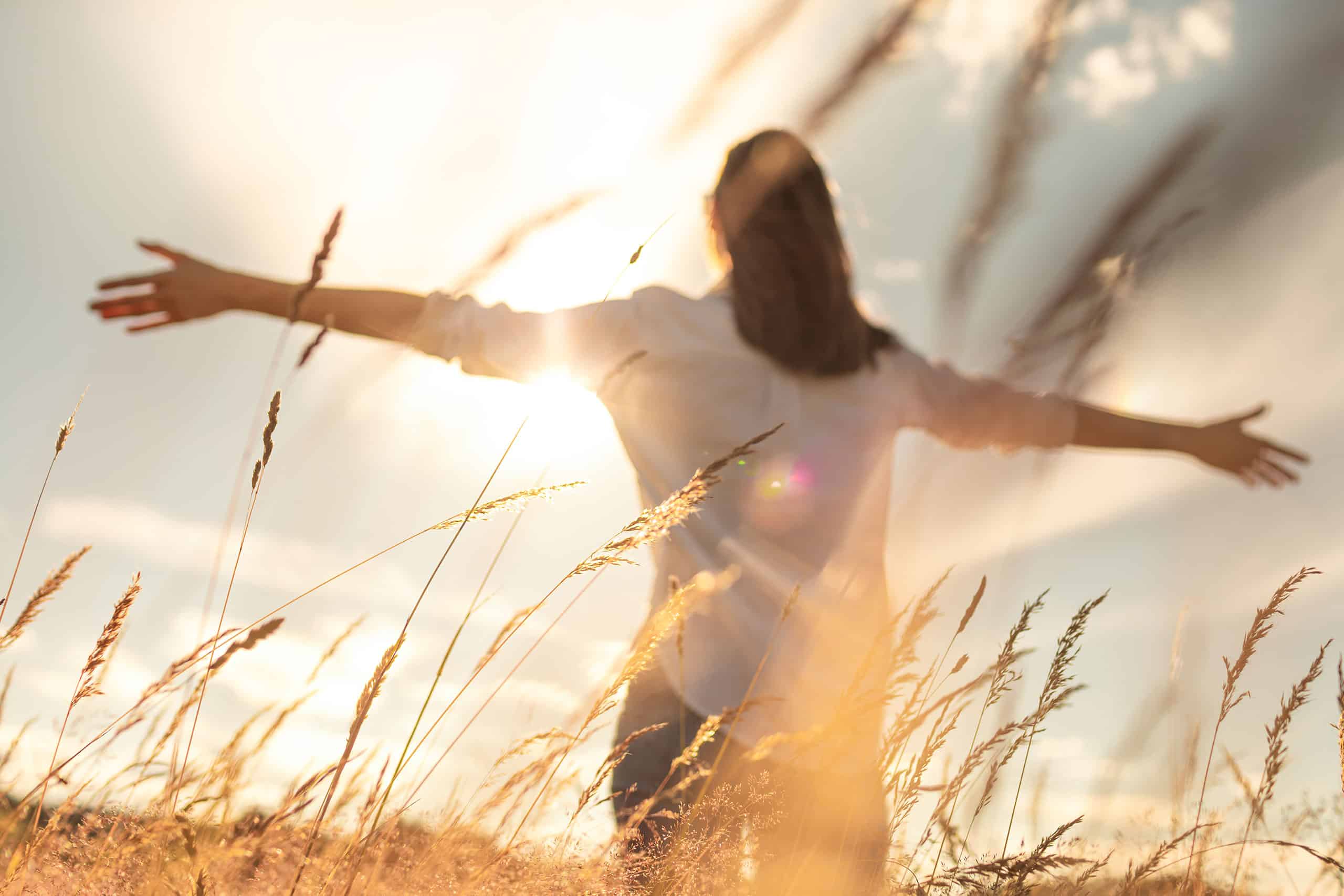 Sonnenlicht macht uns glücklich. Darum ist es gerade in der dunkleren Jahreszeit wichtig, genug raus zu gehen und Sonne zu tanken.